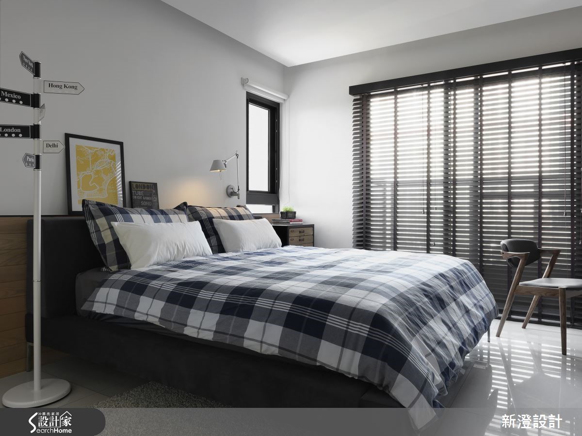 在此 39 坪的居宅內，少了制式明確的風格，但卻洋溢著